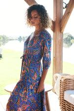 Tessa Maxi Dress Nirvana Print Kenzie Tenzie