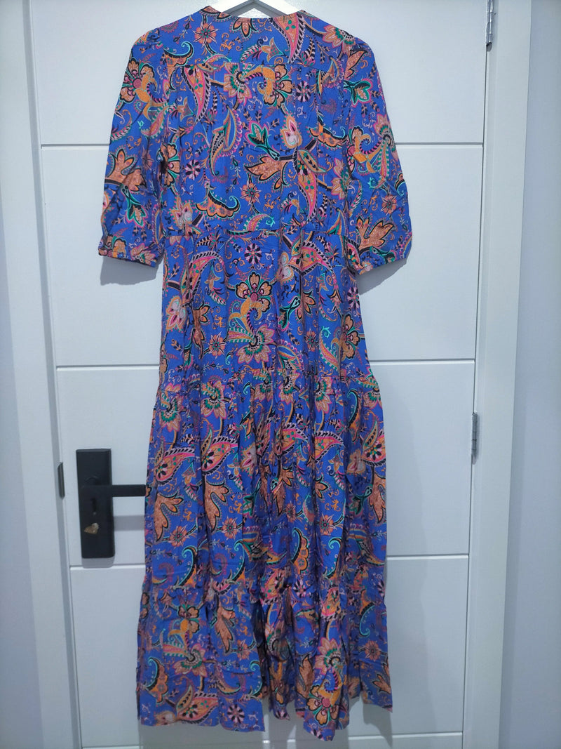 Tessa Maxi Dress Nirvana Print Kenzie Tenzie