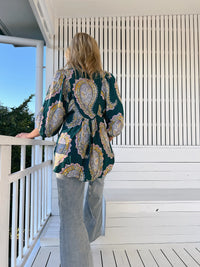 Boheme Blouse Mahala print