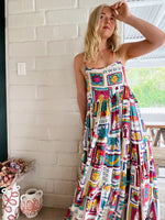 Winona Maxi Dress Alice print