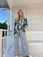 Boheme Blouse Mahala print