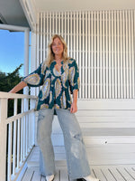Boheme Blouse Mahala print