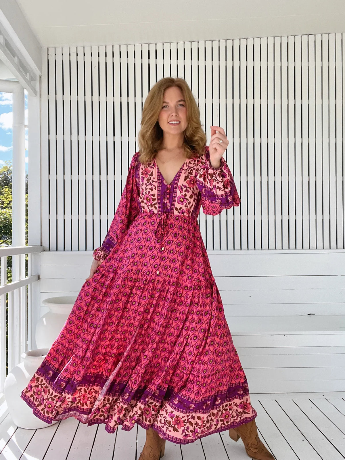 Teresa Maxi Dress Jolene Print
