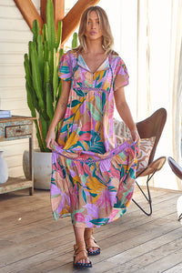 Valerie Maxi Dress Matisse Print Kenzie Tenzie