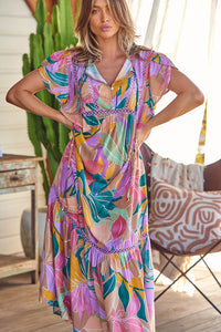 Valerie Maxi Dress Matisse Print Kenzie Tenzie
