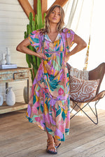 Valerie Maxi Dress Matisse Print Kenzie Tenzie