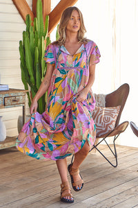 Valerie Maxi Dress Matisse Print Kenzie Tenzie