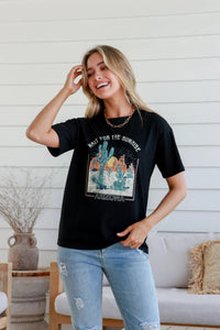 Wait for the Sunrise Arizona Black Band Tee Kenzie Tenzie