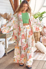 Zoran Kimono Verbena print Kenzie Tenzie