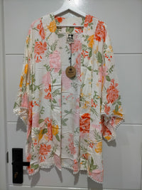 Zoran Kimono Verbena print Kenzie Tenzie