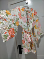 Zoran Kimono Verbena print Kenzie Tenzie