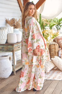 Zoran Kimono Verbena print Kenzie Tenzie