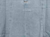 Alannah Denim Scallop Mini Dress ~ Light Blue