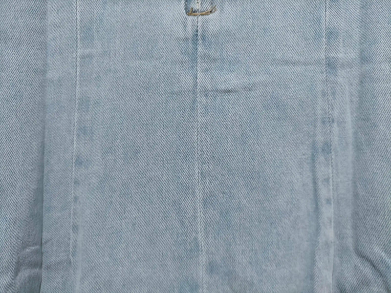 Alannah Denim Scallop Mini Dress