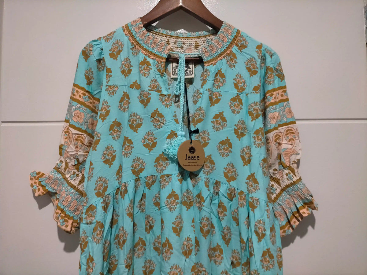 Kora Midi Dress Aquarius Print