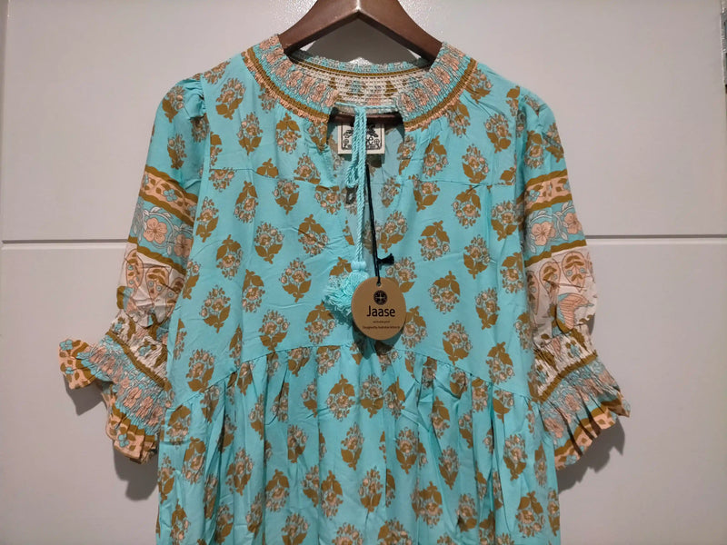 Kora Midi Dress Aquarius Print
