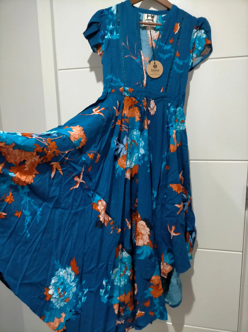 Asher Maxi Dress Floral Carnival Print