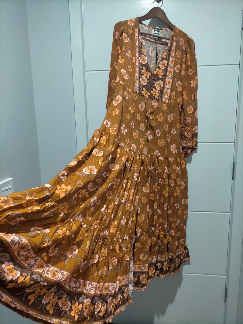 Teresa Maxi Dress Aubrey Print