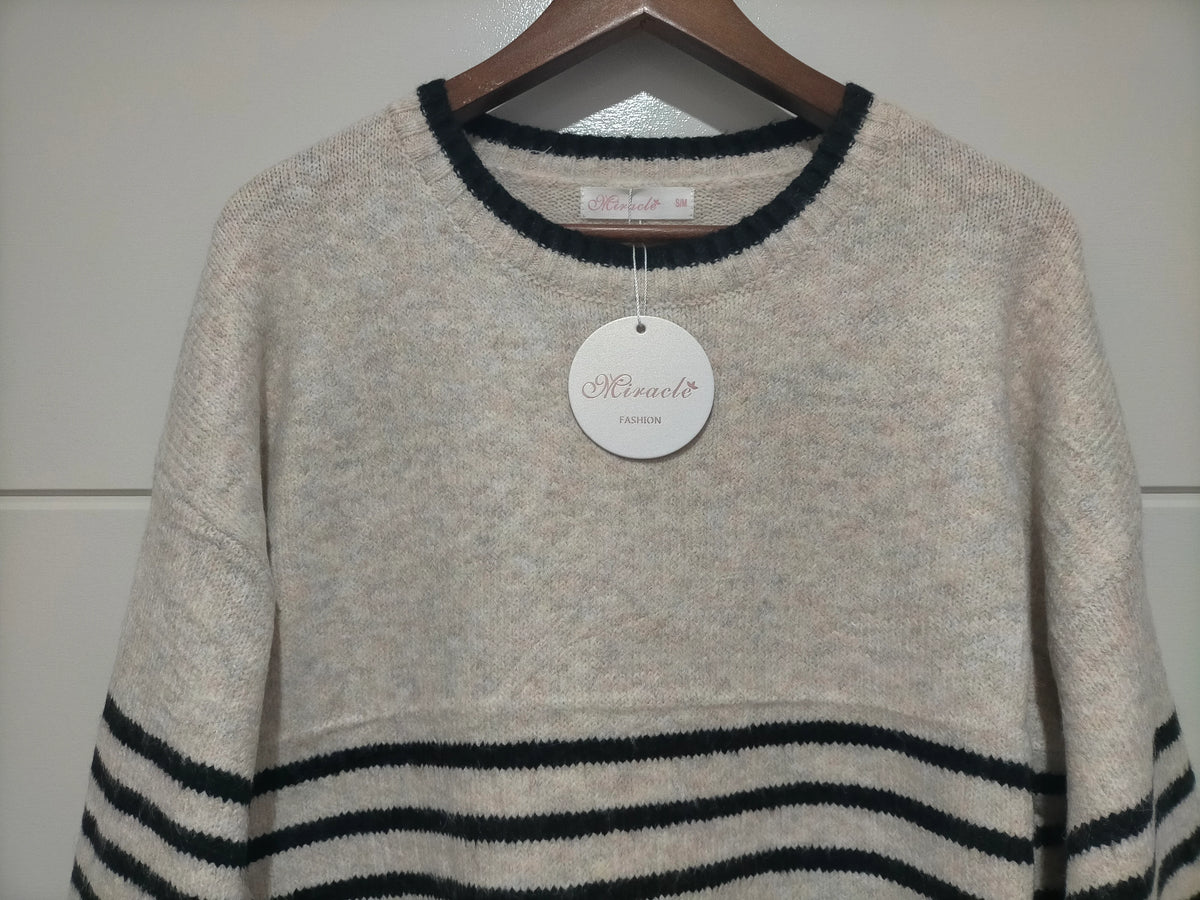 Blake Stripe Knit Jumper