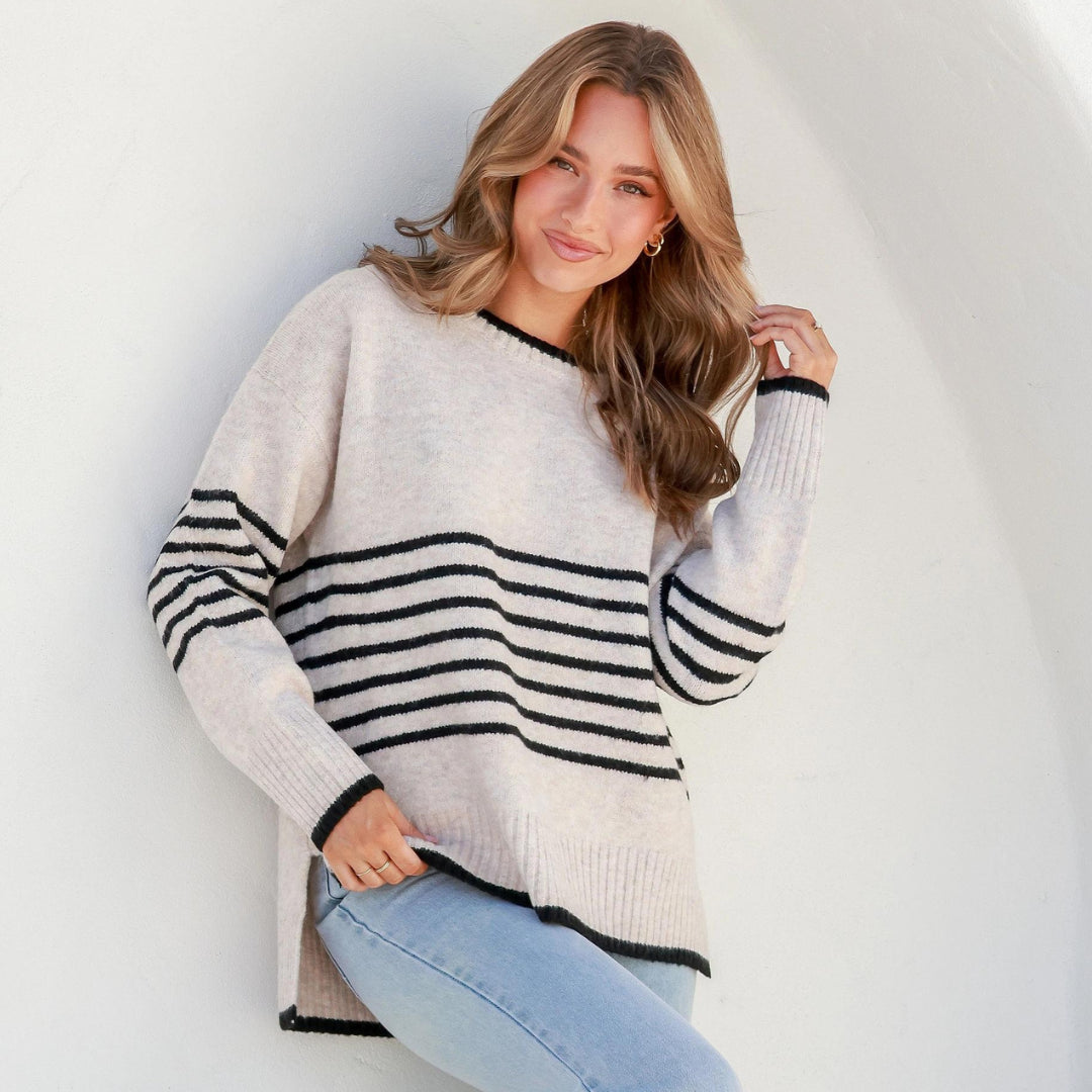 Blake Stripe Knit Jumper