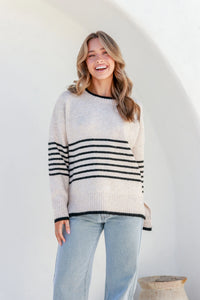 Blake Stripe Knit Jumper