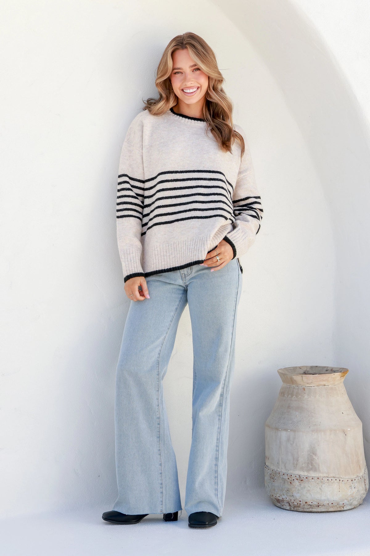 Blake Stripe Knit Jumper