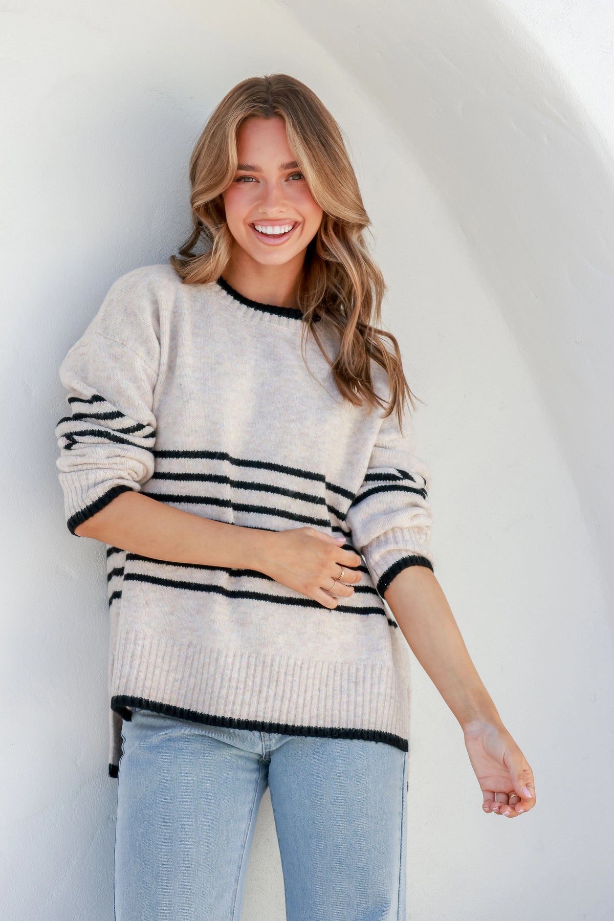 Blake Stripe Knit Jumper