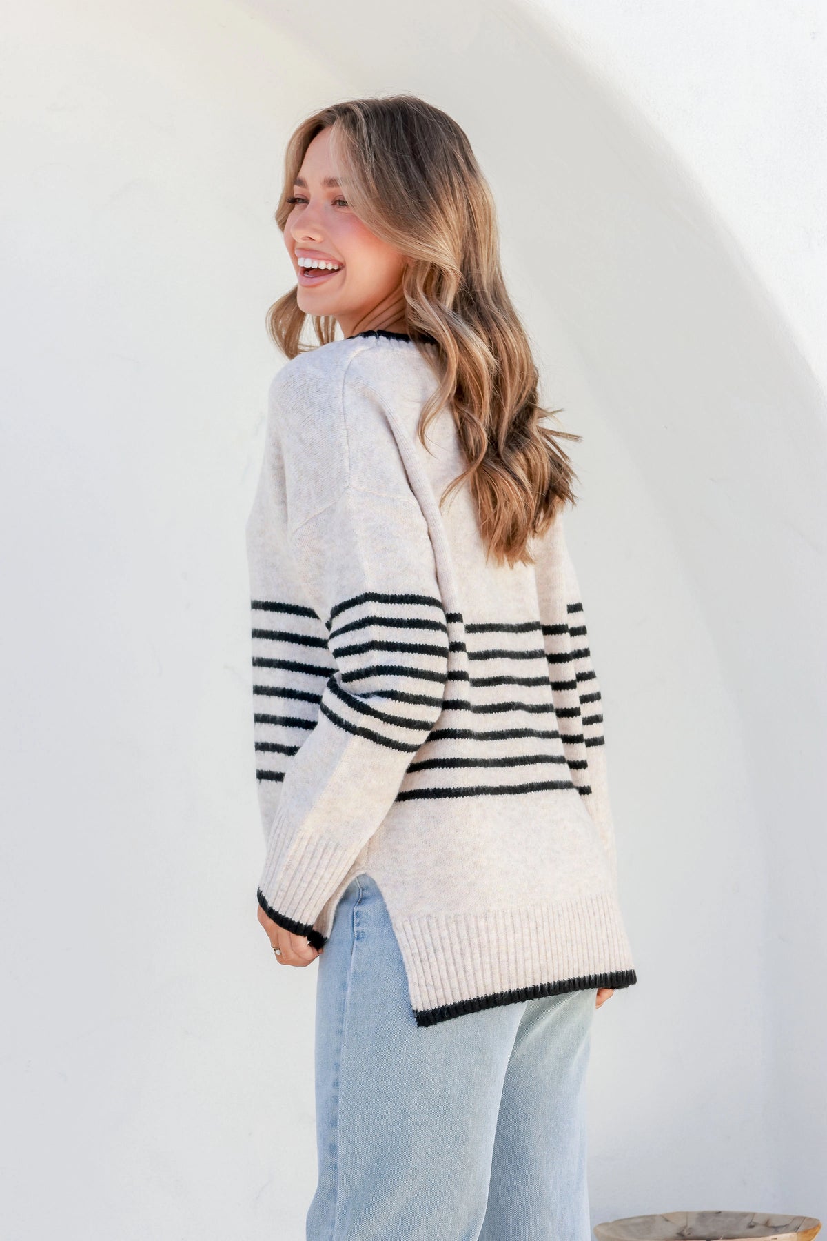Blake Stripe Knit Jumper