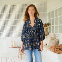 Boheme Blouse ~ Adeline print
