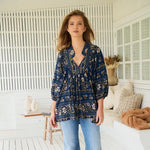 Boheme Blouse Adeline print