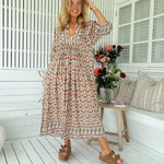 Boheme Midi Dress Harlowe Print