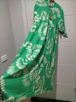 Bree Kaftan Maxi Dress Canary Island print
