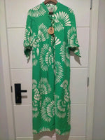 Bree Kaftan Maxi Dress Canary Island print