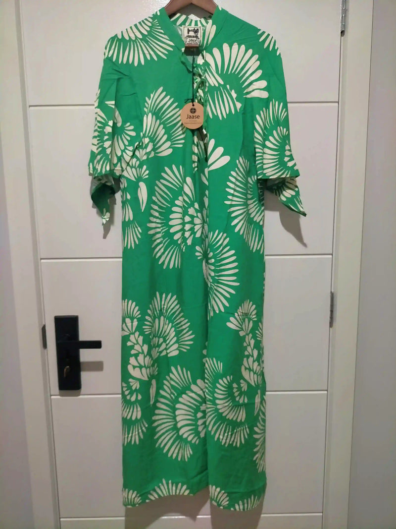Bree Kaftan Maxi Dress Canary Island print