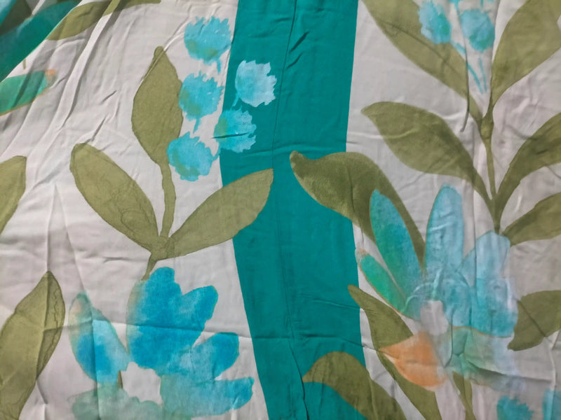 Carmen Maxi Dress Himalayan Poppy print