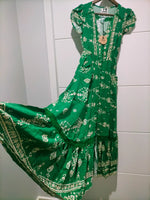 Carmen Maxi Dress Kiva print