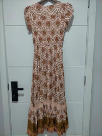 Carmen Maxi Dress ~ Wild Gypsy print