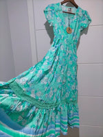 Carmen Maxi Dress Malina print