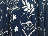 Celine Mini Dress Elements print