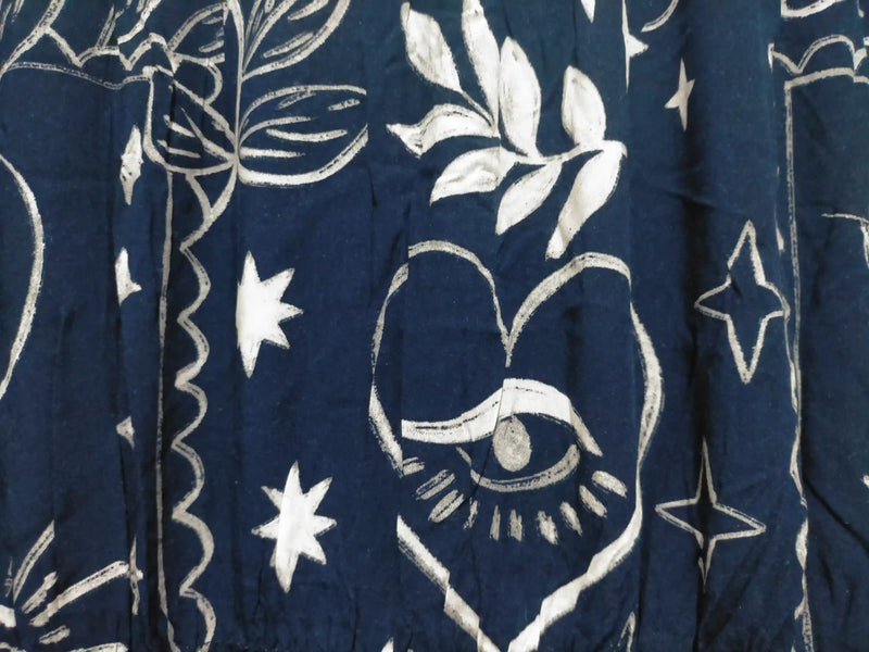 Celine Mini Dress Elements print