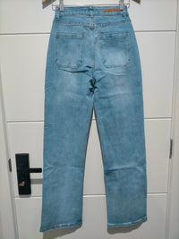 Lou Lou Straight Leg Mum Jeans ~ Vintage Light Blue
