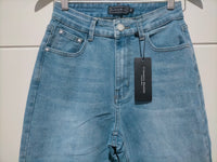 Lou Lou Straight Leg Mum Jeans ~ Vintage Light Blue