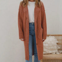 Chesterfield Coatigan - Soft Rust
