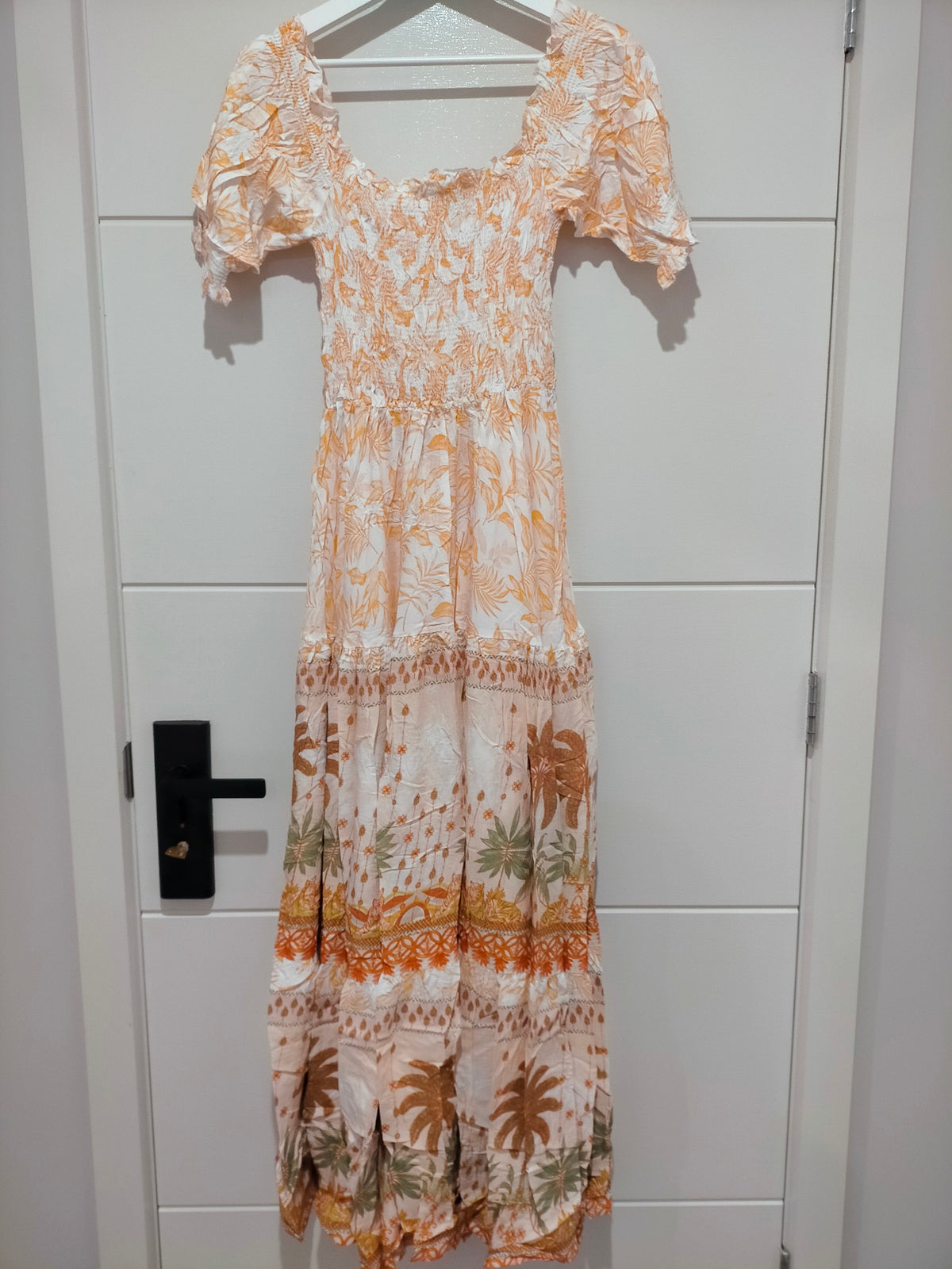Claudette Maxi Dress Yasmina print by Jaase Kenzie Tenzie