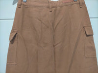 Colorado Cargo Denim Maxi Skirt ~ Tan