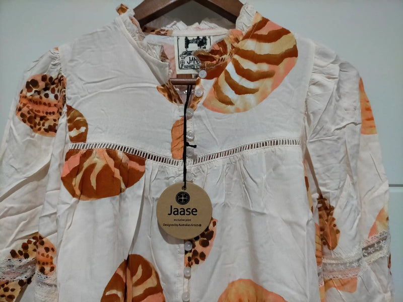 Cyra Blouse Marcel print