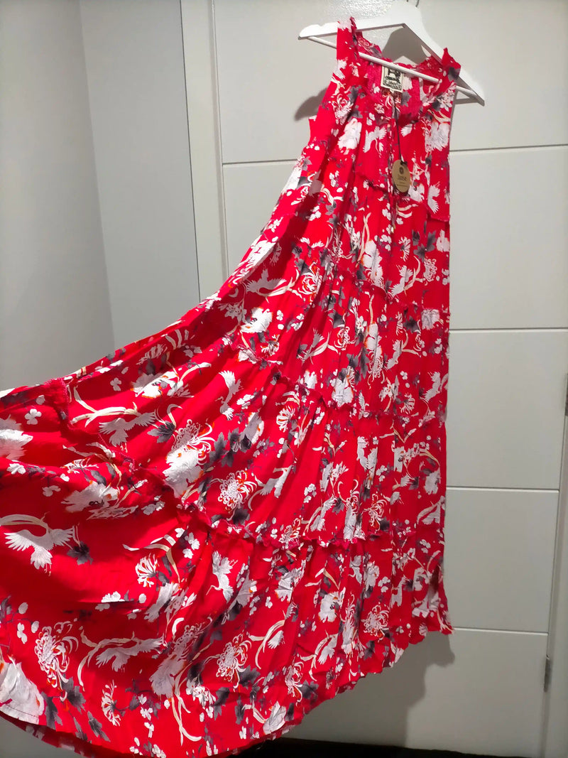 Erryn Maxi Dress Rene Print