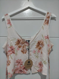 Ettie Top Love Story Print
