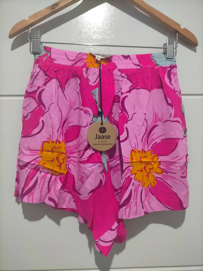 Flora Shorts Rosebud Print