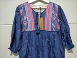Goldie Mini Dress Celestial print